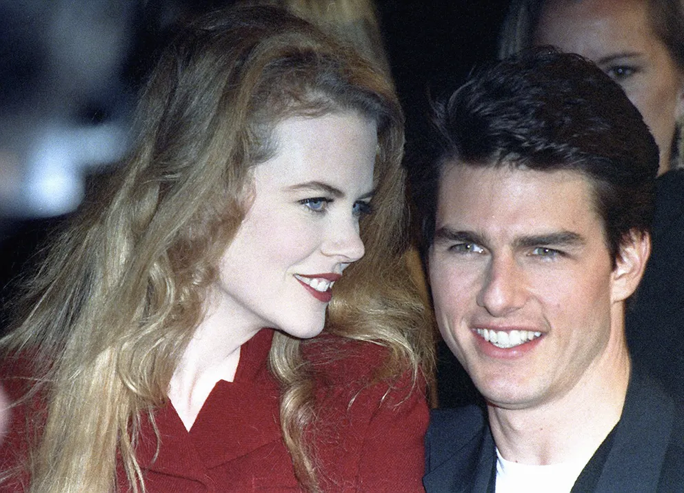 Nicole Kidman y Tom Cruise en el estreno de "A Few Good Men" en Westwood, California. | Foto: Getty Images