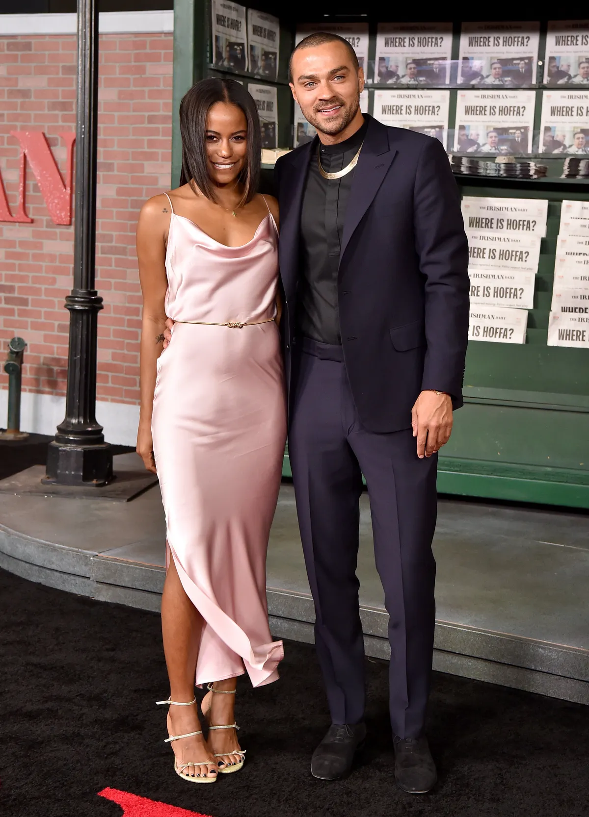 Jesse Williams and Taylour Paige at the Premiere of Netflix's "The Irishman" on October 24, 2019 in Hollywood, California. | Photo: Getty images