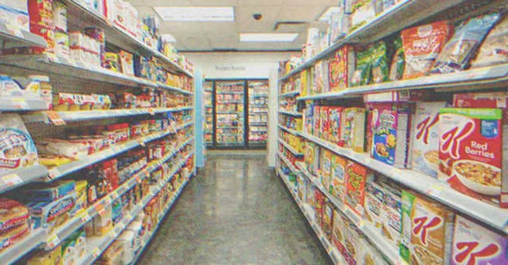 Pasillo de supermercado. | Foto: Shutterstock
