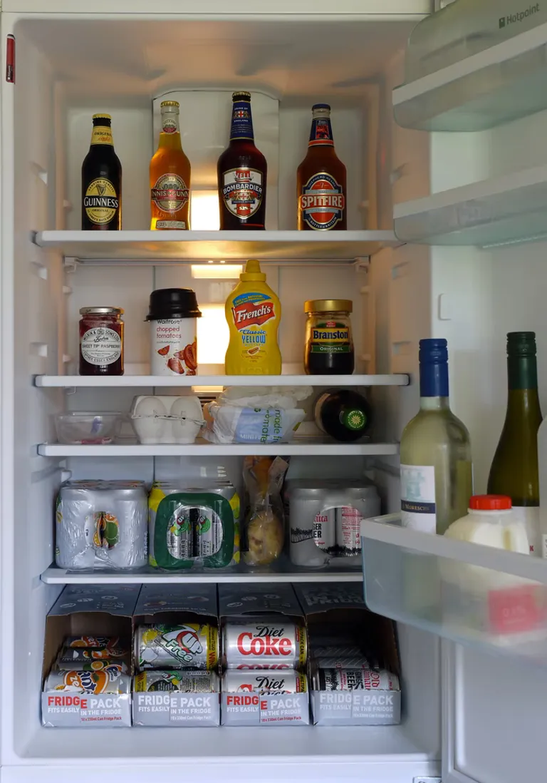 Frank a remarqué qu'il manquait de la nourriture dans le réfrigérateur. | Source : Unsplash