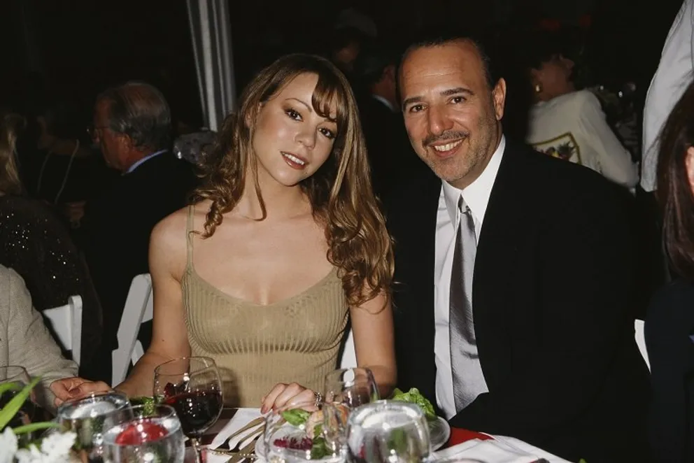 Mariah Carey and Tommy Mottola attend the 'Salute to American Heroes Gala', 1995 | Photo: Getty Images